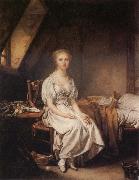 Jean-Baptiste Greuze The Lamentation of Time Passing Sweden oil painting artist